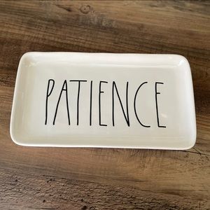 Rae Dunn Patience tray